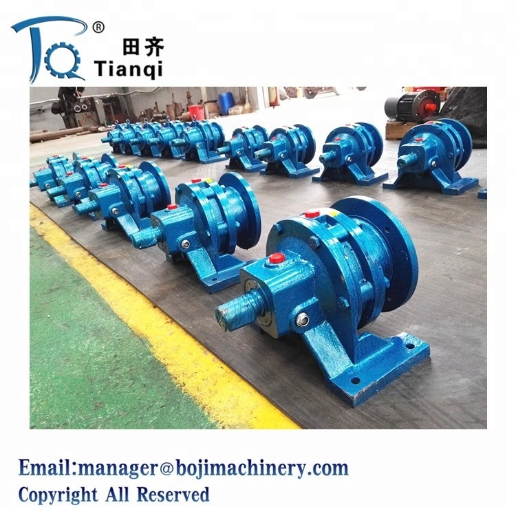 XLD BLD 5.5 3 concrete mixer speed reducers cycloidal gearbox vertical to horizontal shaft gear box with motor