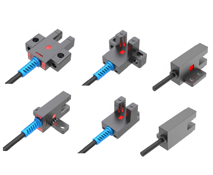 Board mounted t/u dark on micro ir slot type photoelectric switch slotted opto switch 12V sensors photo slotted optical se