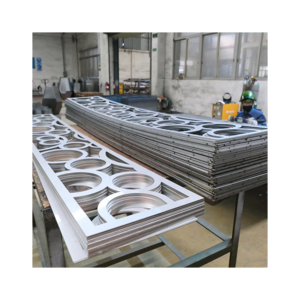 Custom Metal Fabrication Panels Decorative Steel Panel Laser Cut Aluminum Part And Corten Steel Product Service