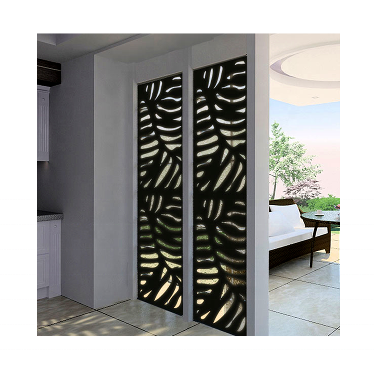 Room Divider Wall Divider High Quality Decorative Metal Customized Laser Cut Restaurant Screens & Room Dividers Hanging