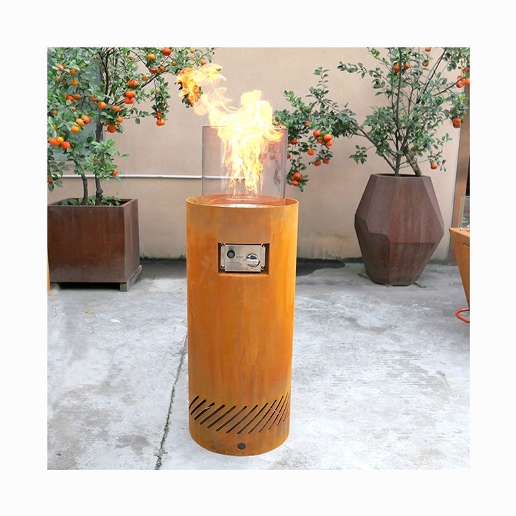 Customizable Outdoor Fireplace European Gas Fireplace Indoor Square/Round /Rectangle Gas Firepit