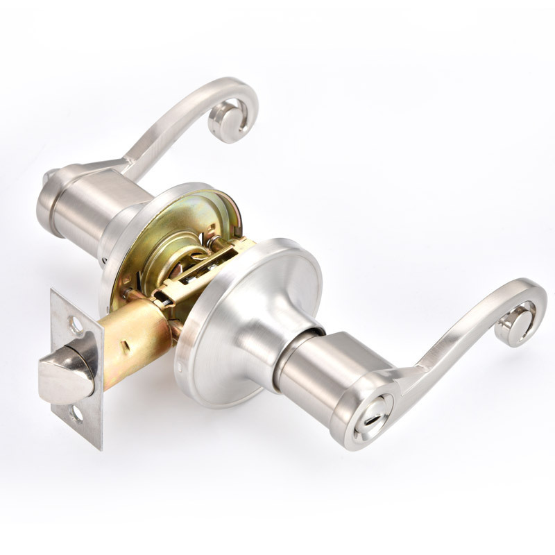 Factory hot sale double sided tubular privacy Latch door handle lever lock