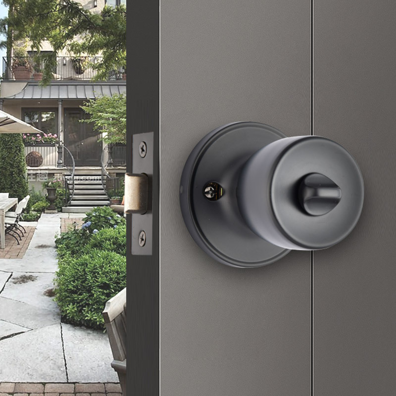 High Security Entry Privacy Round double sided Cerradura Cilindrica tubular ball knob lock