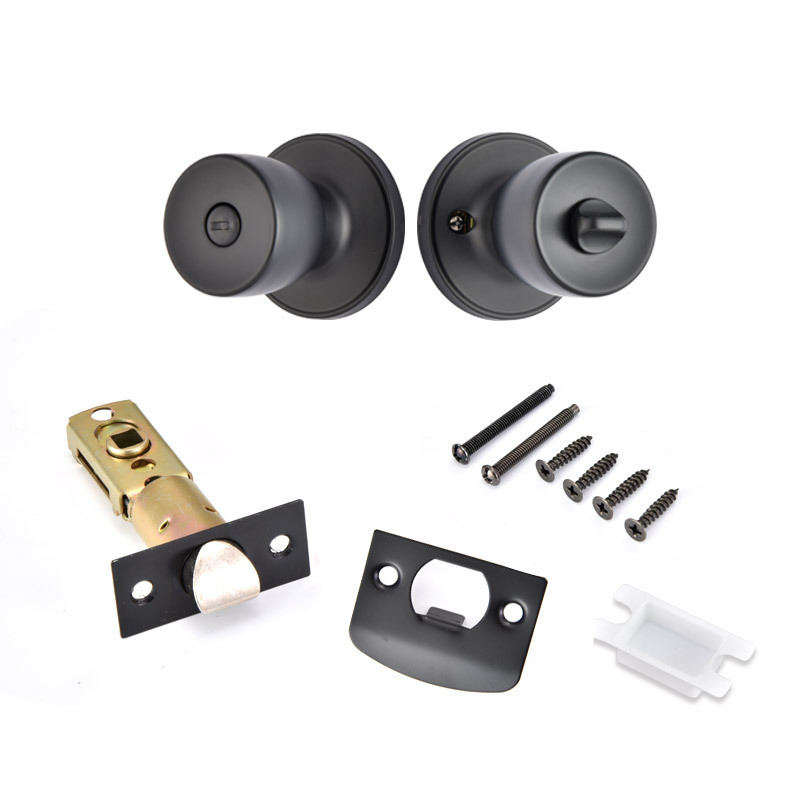 High Security Entry Privacy Round double sided Cerradura Cilindrica tubular ball knob lock