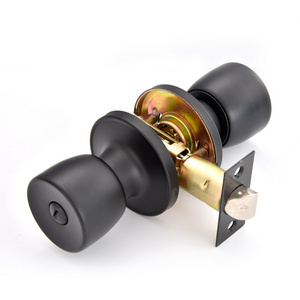 High Security Entry Privacy Round double sided Cerradura Cilindrica tubular ball knob lock