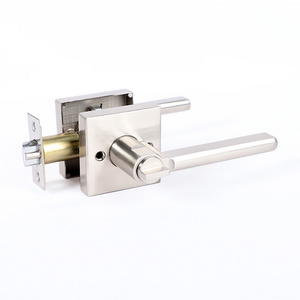 Smart Design Room Door Cylindrical Zinc Alloy Lever Handle Door Lock Price