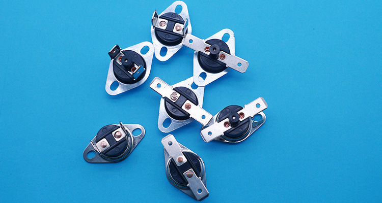 Bimetal temperature switch KSD301 normally closed 10A ceramic body high temperature thermostat