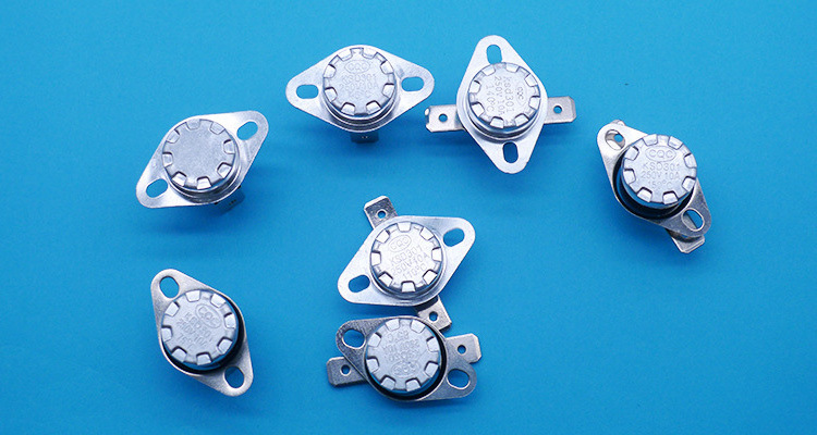 Bimetal temperature switch KSD301 normally closed 10A ceramic body high temperature thermostat