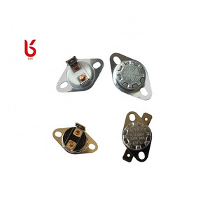 Bimetal temperature switch KSD301 normally closed 10A ceramic body high temperature thermostat