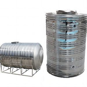 High-quality Large Capacity 304 Stainless Steel round Tank  Water Treatment Machinery Stainless Steel Tank