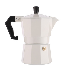 aluminum alloy bakelite handle espresso maker moka pot mocha pot heat induction available nylon handle