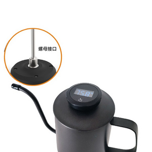 Oriental Classic Design Brewing Coffee Pot  600ML Stainless Steel Mini Electric Gooseneck Pour Over Drip Kettles