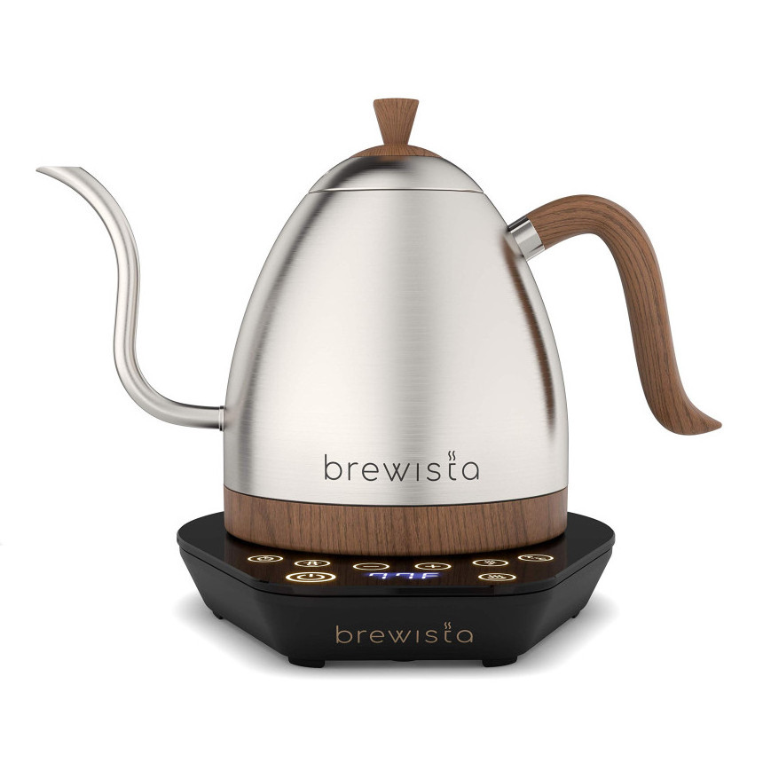 Brewista 220V 1.0L/600ml 304 Stainless Steel fine Mouth temperature control electric Gooseneck Pour Over Pouring Coffee Kettle