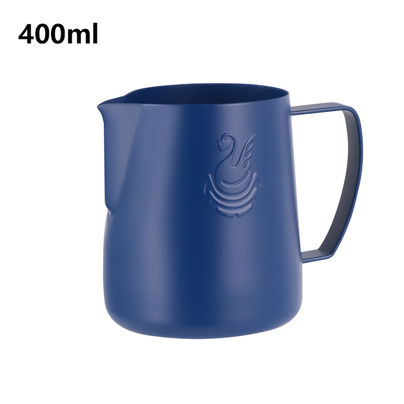 JIBBI Espresso 304 Stainless Steel Milk Jug Coffee Pitcher Barista Craft Latte 400/600ml Milk Frothing Jug