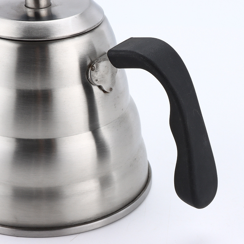 High Quality Stainless Steel Cloud Tea Drip Pour Over Pot With Thermometer Gooseneck Kettle Coffee Pot