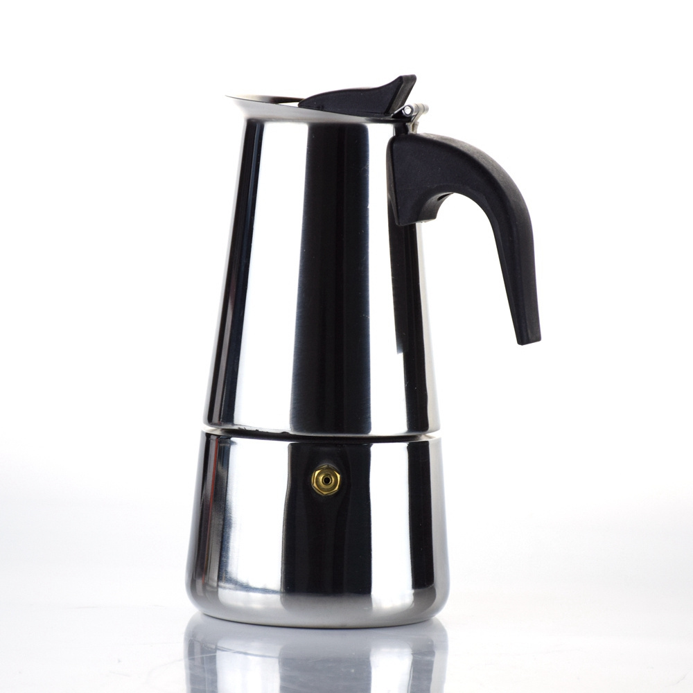 Stainless Steel 304 Stoveto moka pot  Household Coffee make Thick Durabler Kitchen accessories