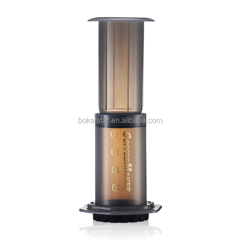 portable filter manual coffee machine French press hand enamelware coffee pot Italian hand coffee pot