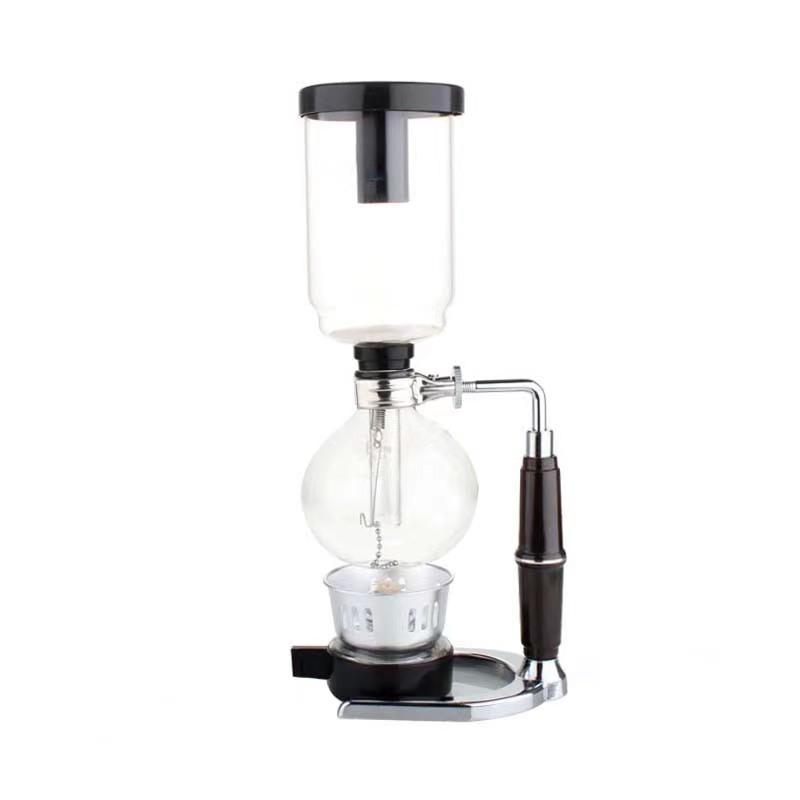 Classic Coffee Syphon Pot 3-5 Cups Counted Tea Coffee Syphon Espresso Siphon Coffee Maker 600ML