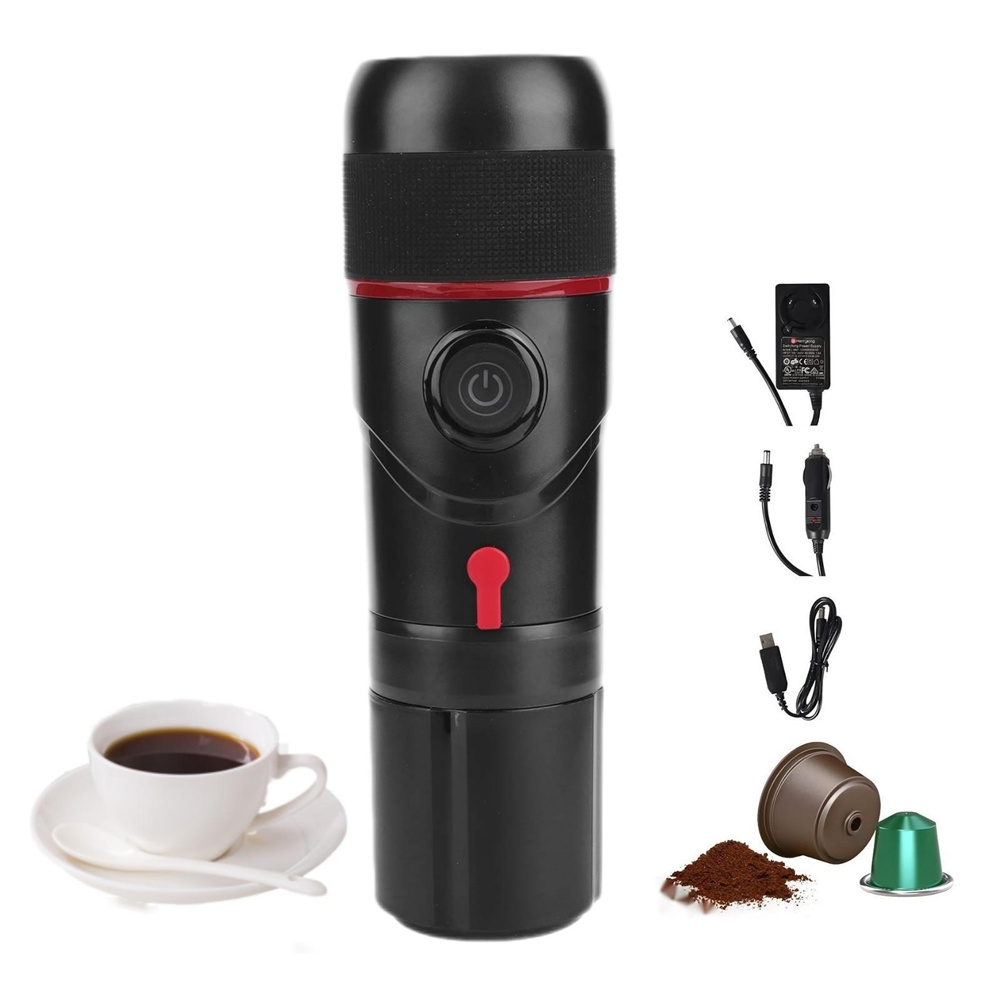 NEW 2 in 1 function  Italian K Cup Mini 2-In-1 Espresso Maker Portable 12V Expresso Machine For Coffee Maker For Car