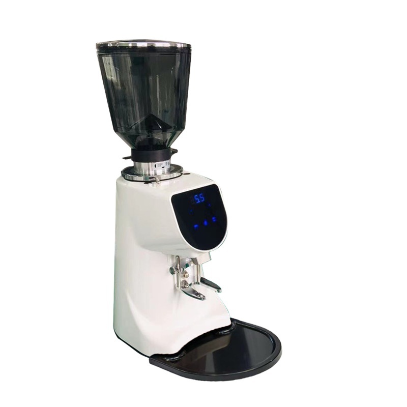 Popular Commercial Cheap Espresso Miller Electric Ground Coffee Beans Grinder  in White Ground Coffee Grinder