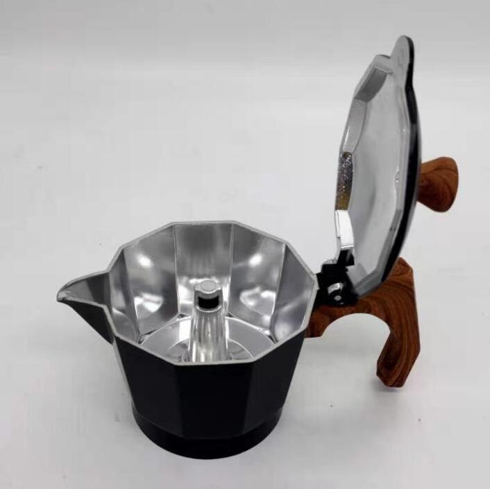 Aluminum 3 Cups Stovetop Coffee Moka Pot Coffee Maker Moka Pot Italian espresso coffee maker