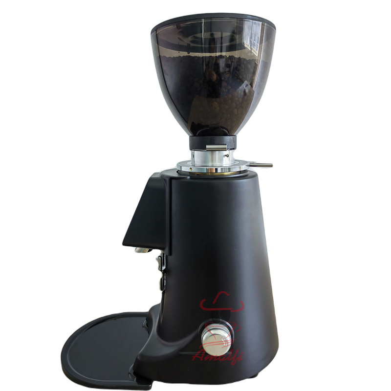 Commercial  adjustable 74mm Flat Burrs Electric Burr Coffee Grinder with Touch Screen electric espresso coffee bean grinder