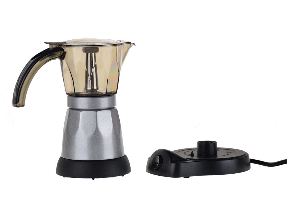 Top Seller Kitchen Accessories Silver Espresso Coffee Maker 300ml Moka Pot Coffee & tea sets