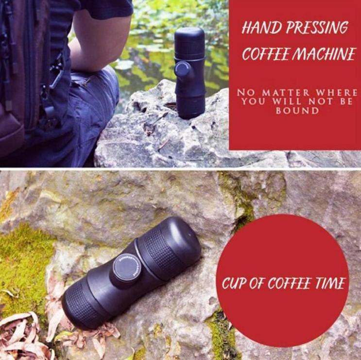 Best Portable Espresso professional travel Coffee Outdoor Mini Espresso car Coffee Maker for Camping household