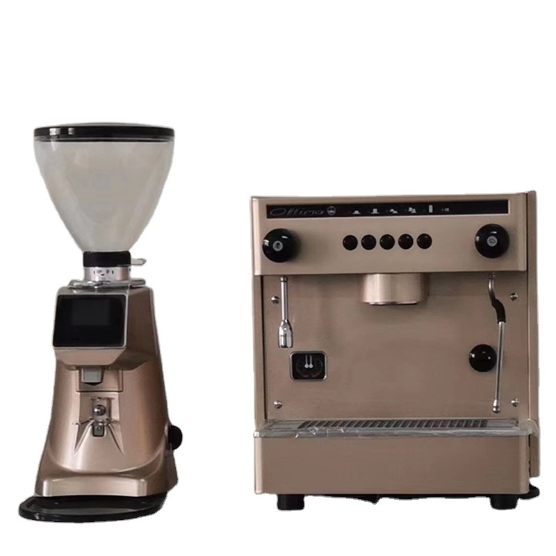 Customized Logo Accepted A80 Commercial Coffee burr Grinder bean Electrical Espresso Mill Machine