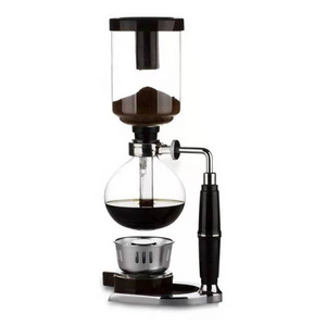 Coffee maker 3 cups 5 cups glass coffee syphon maker user-friendly glass siphon espresso coffee pot Tea Pot Set