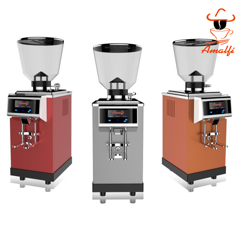 83 Flat Burr Titanium Coating Smart Coffee Grinder with Color Display grinder stainless steel electric coffee grinder  machine