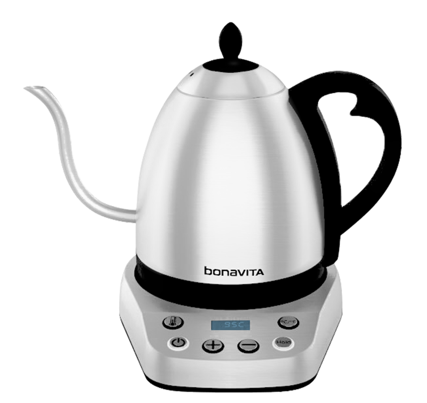 Electric digital Kettle Drip Heating with Temperature Control Long Mouth 600ml Espresso Pot Coffee Maker Pour over Coffee Kettle