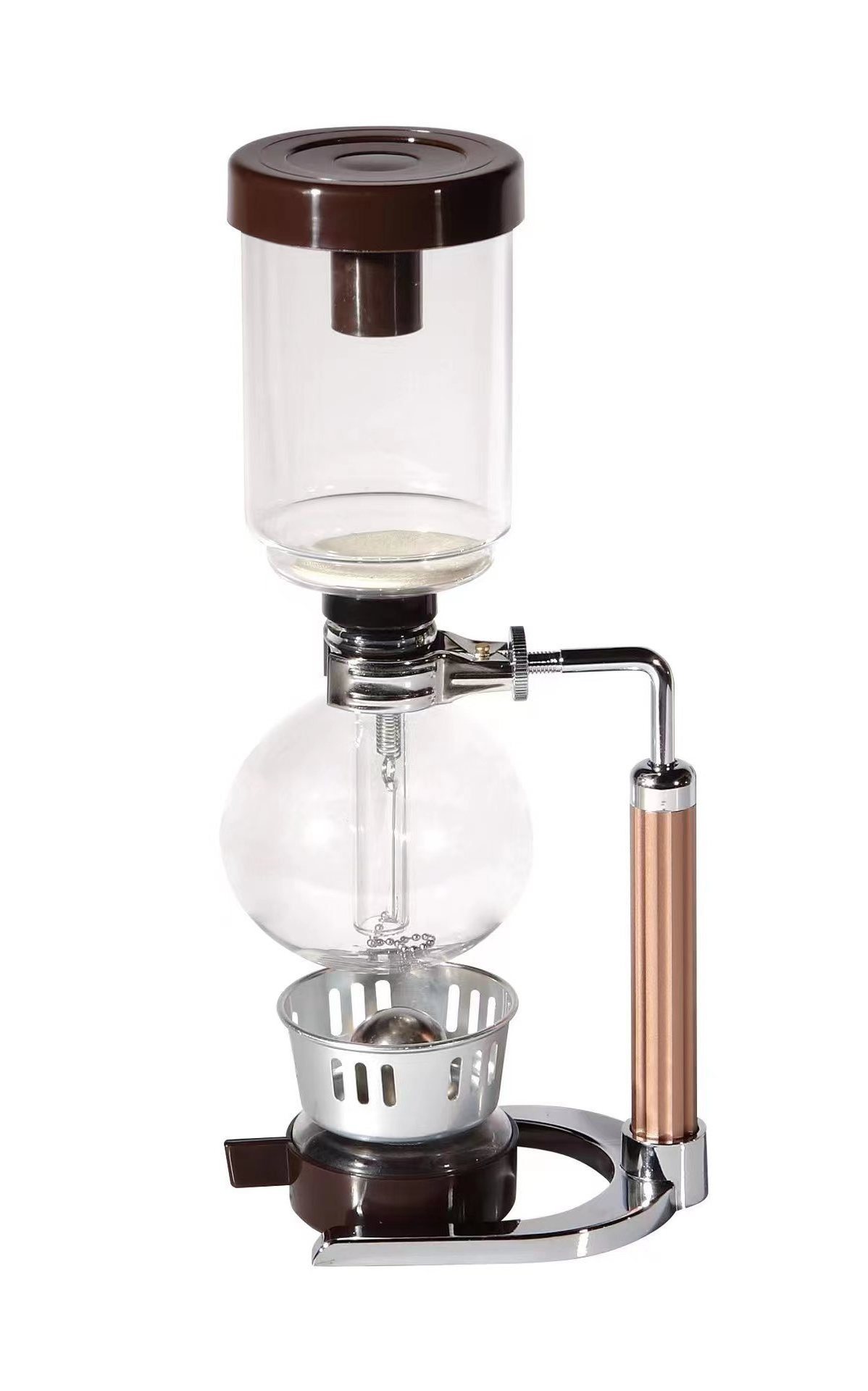 Classic Coffee Syphon Pot 3-5 Cups Counted Tea Coffee Syphon Espresso Siphon Coffee Maker 600ML