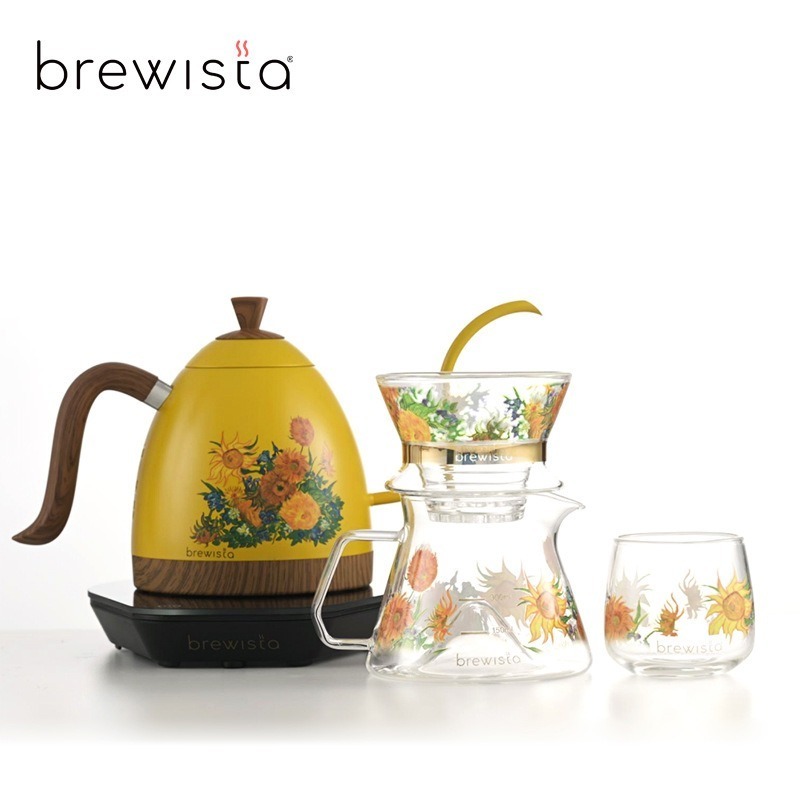 Brewista-Electric 220v Hot selling maker gooseneck thermometer 600ml Coffee Drip Kettle