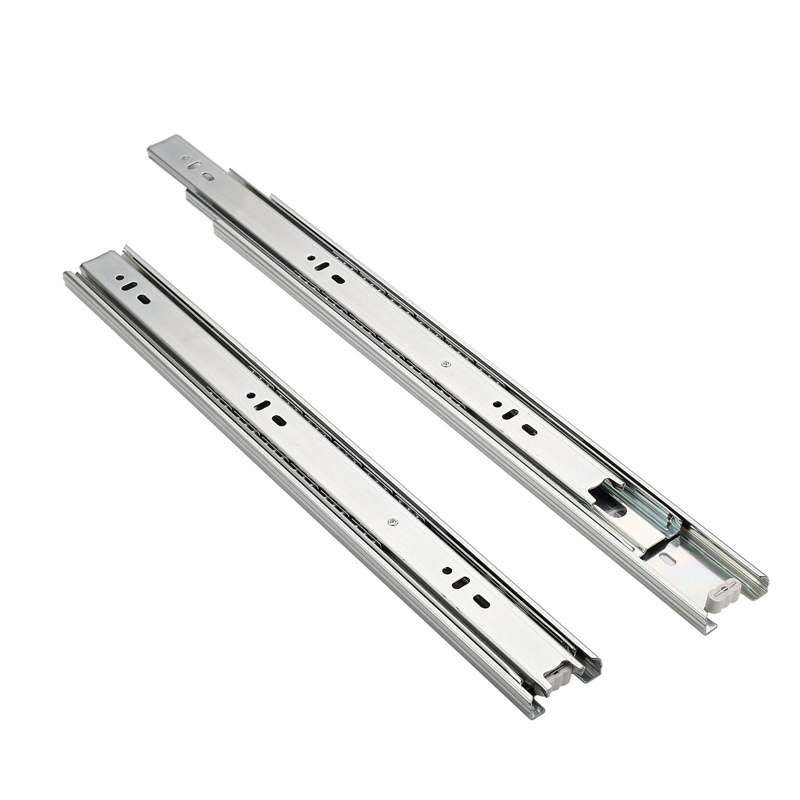 BOKE ball bearing  Drawer Slides Thin Type Slide Metal Box for furniture kitchen cabinet drawer