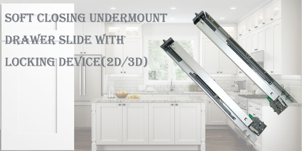 soft closing undermount drawer slide/ dtc kitchen cabinet drawer slides