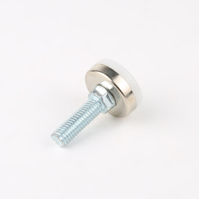 BOKE Heavy Duty 3/8"-16*1" Heavy Duty Screw Swivel Stainless Steel Adjustable Glides Leveling Feet