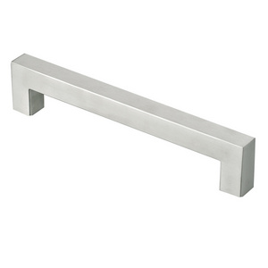 Brushed Satin Nickel Cabinet Pulls Kitchen Cabinet Handles Cabinet Hardware Cupboard Handles Square Drawer Pulls