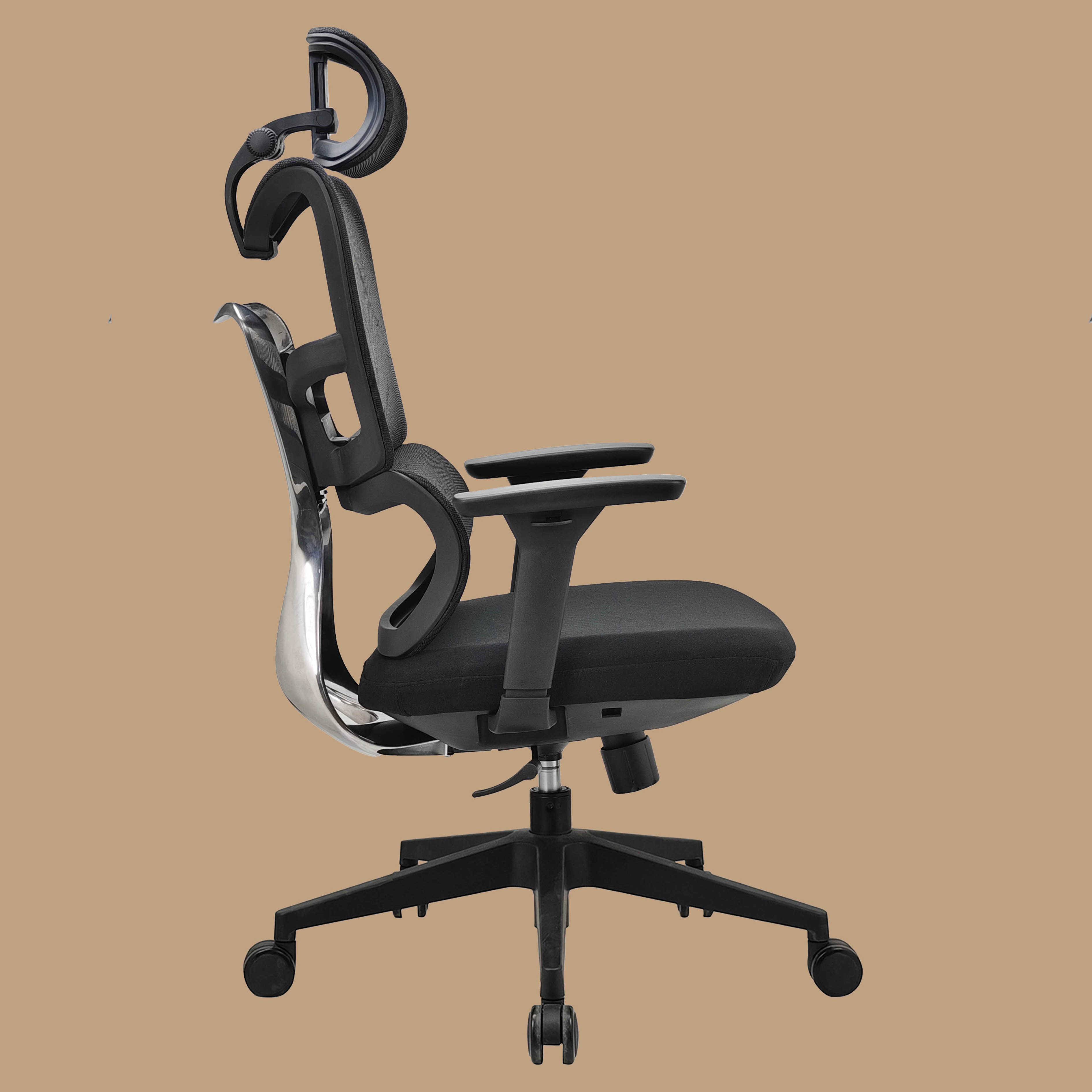 PU Meeting Office Furniture Ergonomic Swivel Visitor Revolving Computer Conference Mac Chair