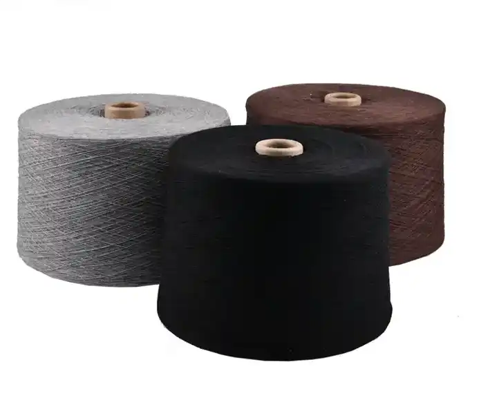 NE 3/1 regenerated polyester cotton blended yarn for mop and ropes