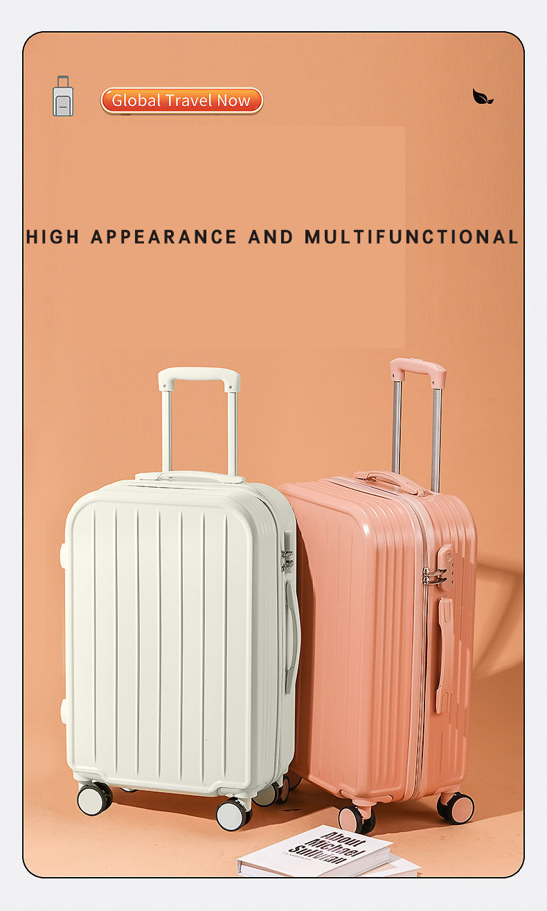 New Luggage Fashionable Multifunctional Large Capacity Travel Case Student luggage bags travel luggage suitcases