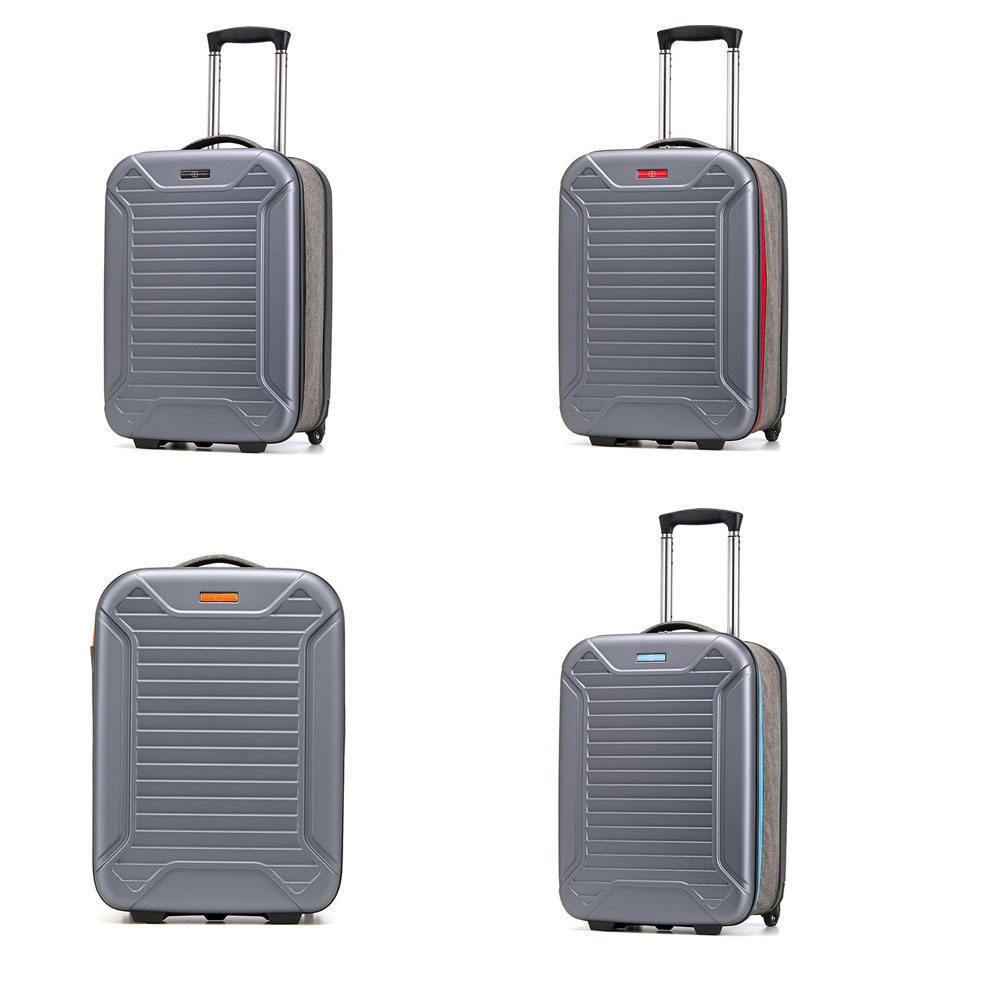 Foldable trolley case custom luggage wheel suitcase Spot folding trolley boarding case foldable password box foldable luggage