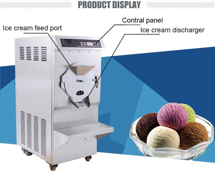 Hot sale Stainless steel used countertop ice cream batch freezer