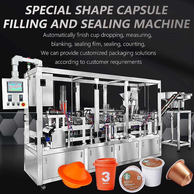 Automatic espresso k cup making machine coffee filling sealing packing machine