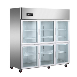 Bokni Commercial Restaurant Supermarket Refrigerator Fridge Cold Drink Display Refrigerator