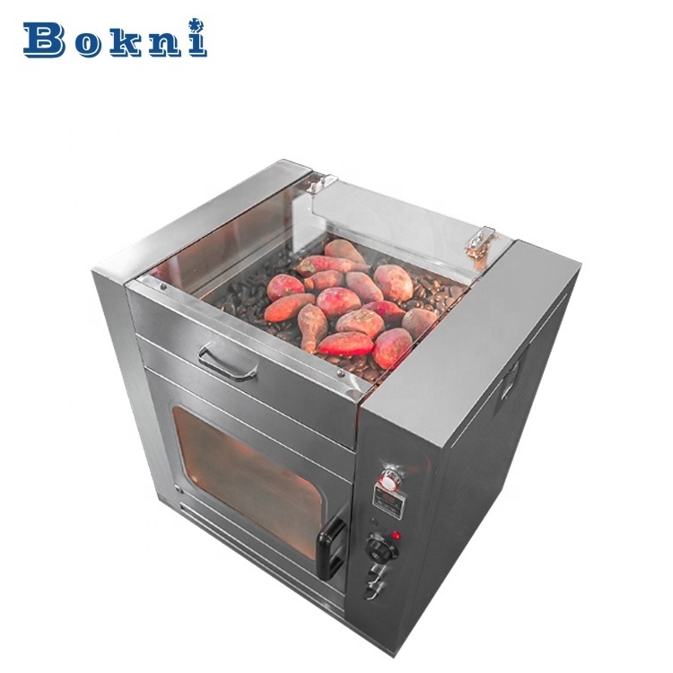 Sweet Potato Baking Machine Baked Potato Chips Machine Egg Tray Oven For Food Cart