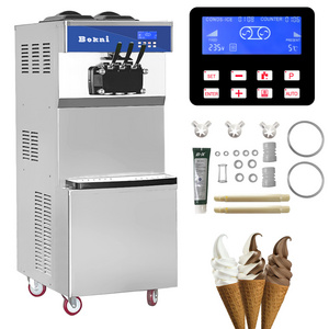 Coffee shop Ice Cream Machine Professional Ice Cream Maker Manufacturer Commercial Soft Serve Ice Cream Making Machine