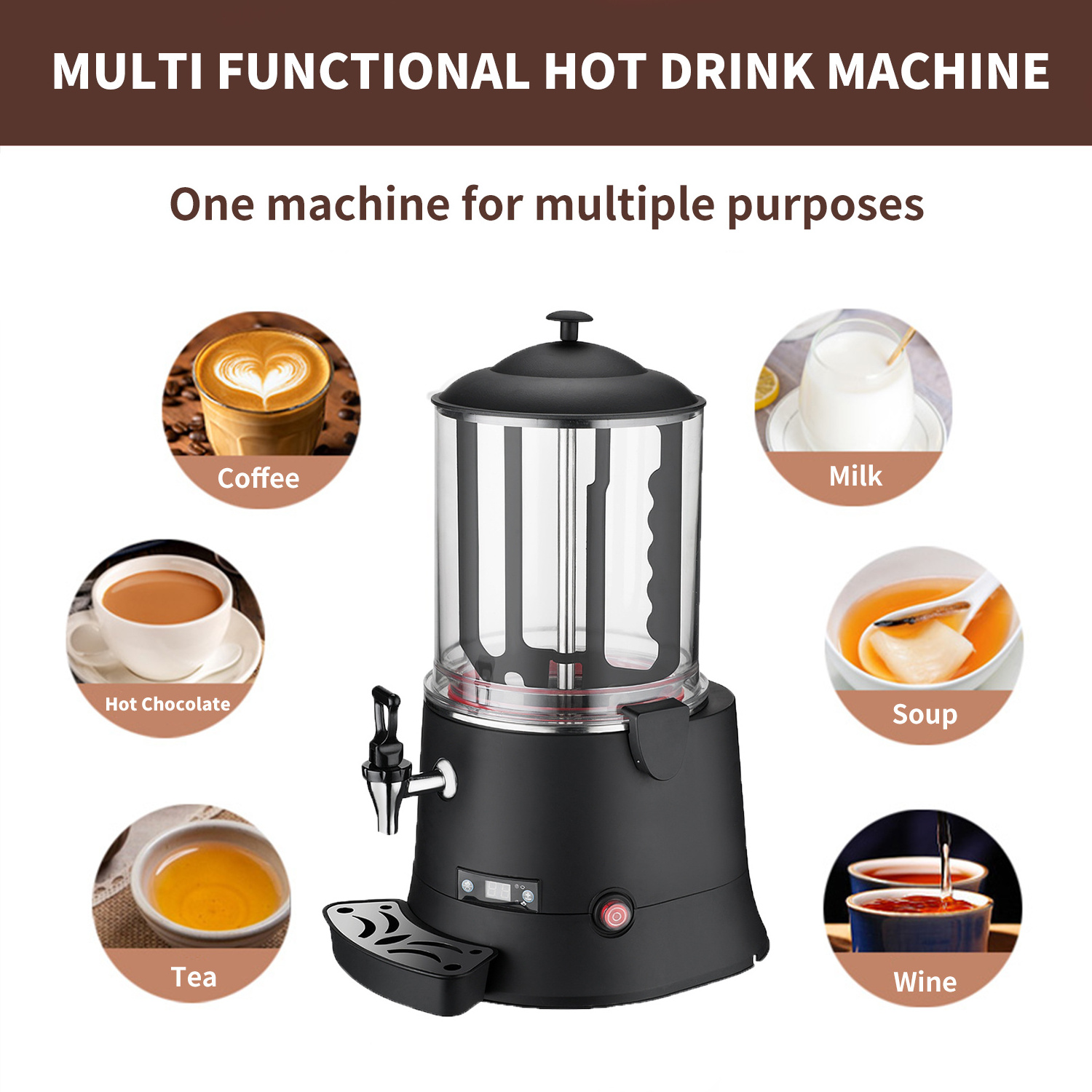 Hot Chocolate Machine Drink Dispenser