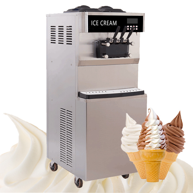 Stock In America Soft Ice Cream Making Machine Soft Serve Machines For Small Business Mixue Ice Cream Machine