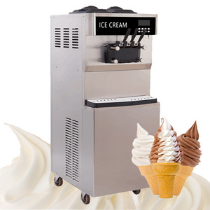 Stock In America Soft Ice Cream Making Machine Soft Serve Machines For Small Business Mixue Ice Cream Machine